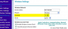 Wireless broadcast channel access point setting