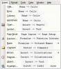 Excel 2003 INSERT menu translated into Excel 2007